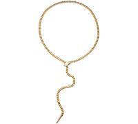 Bauchkette FIRETTI "Schmuck Geschenk Messing Körperschmuck Schlange", braun (messing), Bauchketten, Damen, Messing, glänzend, Made in Germany (69628343-0) messing