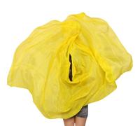 Bauchtanz Schleier Bauchtanz-Seidenschleier, Farbverlaufsschal, Performance-Schal, handgefertigt, natürliche echte Seide, handgeworfen, for Erwachsene und Frauen. Bauchtanz Schleier Halbrund ( Color :