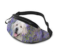 Bauchtasche, Aquarell-Tier-Katze, Schmetterling, Hüfttasche mit Kopfhörerloch, Gürteltasche, verstellbare Schultertasche, modische Hüfttasche für Damen, Herren, Kinder, Outdoor, Freizeit, Reisen,