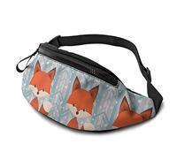 Bauchtasche, Aquarell-Tier-Katze, Schmetterling, Hüfttasche mit Kopfhörerloch, Gürteltasche, verstellbare Schultertasche, modische Hüfttasche für Damen, Herren, Kinder, Outdoor, Freizeit, Reisen,