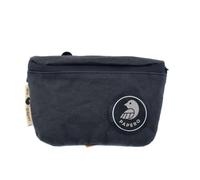 Bauchtasche aus Kraft Papier Damen & Herren Squirell - PAPERO ® Gürteltasche für Alltag, Festival & Sport - Hipster Hip Bag Crossbody Tasche, reißfest, wasserfest (schwarz)