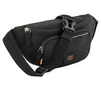 camel active City Herren Gürteltasche Bauchtasche Klein Schwarz