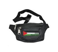 Bauchtasche Free Palestine in schwarz I Freiheit für Palästina I Gürteltasche Hüfttasche Waist Hip Bag Black