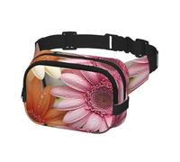 Bauchtasche für Herren und Damen, Umhängetasche, bunte Gänseblümchen, Gürteltasche mit verstellbarem Riemen, Hüfttasche