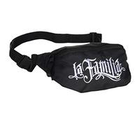Bauchtasche Gürteltasche La Familia Big Logo schwarz Marke Label Streetwear