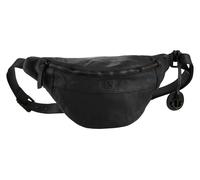 Bauchtasche HARBOUR 2ND "Jamie", Damen, Gr. B/H/T: 32cm x 16cm x 11cm, grau (ash), Leder, unifarben, washed, Taschen Bauchtasche, Umhängetasche Gürteltasche mit Logo-Anhänger (99091464-0)