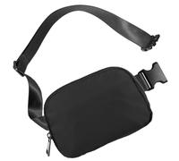 Bauchtasche Hüfttasche Herren Damen Klein Gürteltasche Sport Bum Hip Bag Männer Frauen Waist Fanny Pack für Reise Wandern Hundetraining Outdoor Schwarz (Schwarz Klein Bauchtasche)