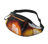 Bauchtasche, Hüfttasche, verstellbar, Bauhelme, Crossbody-Tasche, Gürteltasche für Damen und Herren