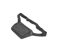 Bauchtasche KARL KANI "Karl Kani Kk Retro Kani Monogram Aop Crossbody Bag", Herren, Gr. onesize, grau (schwarz, grau), Polyester, Taschen (58412307-0) schwarz, grau