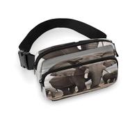 Bauchtasche mit afrikanischem Elefant, leicht, mit verstellbarem Riemen, Hüfttasche für Laufen, Reisen