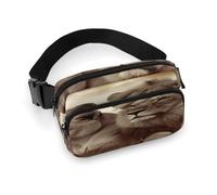 Bauchtasche mit afrikanischem Löwen- und Löwen-Design, leichte Gürteltasche mit verstellbarem Riemen, Hüfttasche für Laufen, Reisen