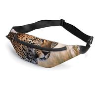 Bauchtasche mit afrikanischem Tier, Leopardenmuster, für Damen, Herren, Bauchtasche, Bauchtasche, Bauchtasche, kleine Bauchtaschen für Damen, Stil, 36 x 15 cm, Stil:, 36*15cm