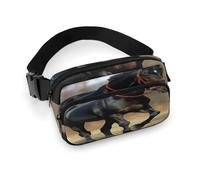 Bauchtasche mit Pferd auf Rasen, leichte Gürteltasche mit verstellbarem Gurt, Hüfttasche für Laufen, Reisen
