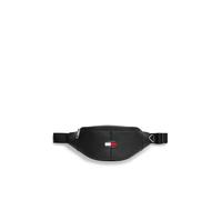 Bauchtasche TOMMY JEANS "TJM ESS DAILY PU BUMBAG", Damen, Gr. B/H/T: 32cm x 15cm x 7,5cm, schwarz, Lederimitat, Textil, Taschen, Unisex Gürteltasche, Minibag, Crossbody-Bag mit Logo-Aufnäher (42645650