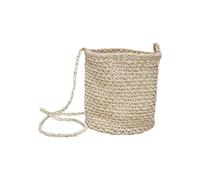 Bauchtasche URBAN CLASSICS "Urban Classics Unisex Mini Nature Bast Crossbody Bag", Gr. onesize, nature, 100% Papier, unifarben, Taschen (24831024-0) nature