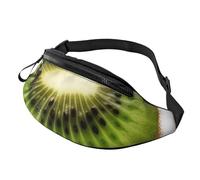 Bauchtasche, verstellbare Hüfttasche, grüne Kiwi, Crossbody-Tasche, Gürteltasche für Damen und Herren