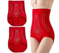 Bauchweg Unterhose Damen, Shapewear Damen Fiber Restoration Shaper Butt Lifter Unterhose Hip Enhancer Shapewear Elastisch Body Shaper Bauchkontrolle Bauchweg Hose Hohe Taille Shapewear