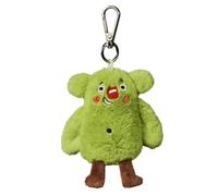 Bauer Spielwaren "Das kleine WIR Offizieller Schlüsselanhänger Kuscheltier aus der Kinderbuchreihe mit kuscheligem grünen Fell, Stofftier Anhänger 10 cm, grün (12265)
