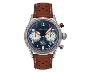 Bauhaus Aviation 2518-3 Eurofighter Automatik Sellita SW510 Chronograph Herrenuhr