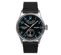Bauhaus Aviation Herrenuhr Automatik Serie Tornado Gangreserveanzeige 5 ATM mit Lederband 2790 in verschiedenen Varianten