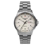 Bauhaus Herrenuhr Aviation 2866M5 inkl. Lederband