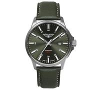 Bauhaus Aviation Herrenuhr mit Lederband Titan Automatik 10 ATM Saphirglas Datum 2864-4