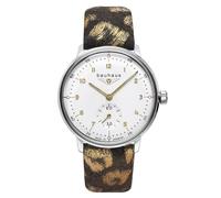 Bauhaus Damenuhr Kleine Sekunde Grau/Goldfarben 2037-1