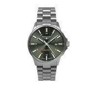 Bauhaus 2868M-4 Aviation Herren-Fliegeruhr Automatik GMT Titan