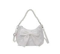 BAUIOREAD 1Stück Handtasche Damen Klein，Handtasche Klein，Damenhandtaschen，Shoulder Handtaschen für Frauen Täglich Lässige (Weiß)