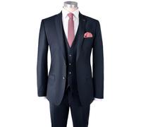 Roy Robson Baukasten-Sakko Slim Fit Schurwolle Herren Marine Größe 56
