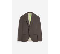 CINQUE Slim Fit 2-Knopf-Sakko mit Pattentaschen Modell 'Monopoli' in Mittelbraun, Größe 54