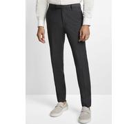 Baukastenhose CINQUE "CICASTELLO", Herren, Gr. 58, N-Gr, grau (anthrazit), Web, Obermaterial: 53% Polyester, 43% Schurwolle, 4% Elasthan, unifarben, regular fit lang, Hosen, mit Powerstretch (83247051
