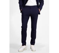 Baukastenhose LERROS "LERROS Herren Anzughose mit Stretchanteil, gerade geschnitten", Herren, Gr. 56, blau (bold navy), 49% Viskose, 29% Polyester, 20% Wolle, 2% Elasthan, Hosen (38548263-56) bold nav