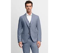 Baukastensakko CINQUE "CIDATA", Herren, Gr. 102, blau, Web, Obermaterial: 59% Viskose, 39% Polyester, 2% Elasthan, gemustert, regular fit normal, Sakkos Baukastensakko, in dezentem Muster, Regular Fit