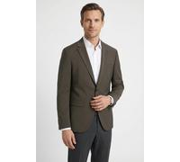 Baukastensakko CINQUE "CIMONOPOLI-S", Herren, Gr. 50, braun, Web, Obermaterial: 53% Polyester, 43% Schurwolle, 4% Elasthan, unifarben, schmal, Sakkos Baukastensakko, schmal geschnitten, elastischer Sc