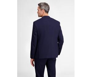 Baukastensakko LERROS "Anzug-Sakko in Kurzgrößen mit Stretchanteil, bequeme Passform", Herren, Gr. 28, blau (bold navy), 49% Viskose, 29% Polyester, 20% Wolle, 2% Elasthan, Sakkos (53946660-28) bold n