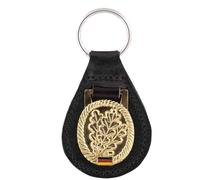 baum-m gmbh Schlüsselanhänger mit Bundeswehr-Truppen-Abzeichen Jägertruppe