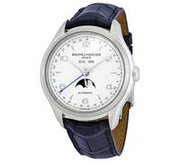 Baume&Mercier Men's M0A10450 Clifton Moonphase Watch white