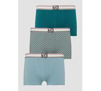 s.Oliver Herren Hipster im 3er-Pack, Oliv Mint AOP, XXL