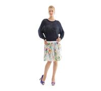 Baumwoll-Faltenrock mit Druck EU 40 / UK 12