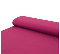 Baumwoll - Jersey Stoff einfarbig weinrot - Meterware ab 25 cm x 160 cm - Stoff zum Nähen