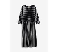 Baumwoll-Jerseykleid, Midilänge 36/38 (S)