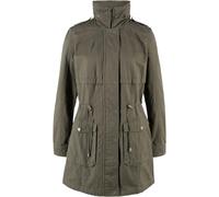 Baumwoll Parka mit Jerseyfutter 46
