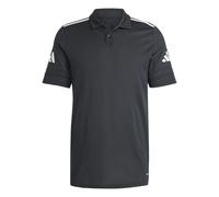 Adidas Herren SQUADRA25 Poloshirt aus Baumwolle, Schwarz/Weiß, Größe XL