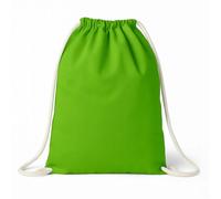 Baumwoll-Rucksack Hellgrüner 34x40cm