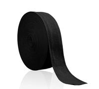 Baumwoll Schrägband 45m Einfassband Baumwolle Schwarz/Weiß/Natur Weiß/Rot/Lila 20mm Nahtband Natur Baumwollschrägband mit Fischgrätenstich für Wimpelkette Schneidern Schürze Craft Nähen Schwarz