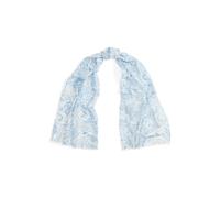 Baumwoll-Seiden-Schal mit Paisley-Motiv EINHEITSGROESSE Blue