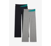 Baumwoll-Sporthose, Bootcut (2er Pack) 48/50 (XL)