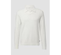 Baumwoll-Strickpullover mit Polokragen M creme 2177501.0200.M