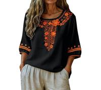 Baumwoll T Shirt Damen Spitzenbluse Trachtenblusen Sommerbluse Kleider Pink Altrosa Buntes Bund XXL Muscle Chiffonblusen Stylische Königsblau Grace Kastige Türkise Kordelzug Damenbekleidung